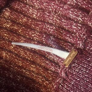 FP Movement by Free People Burgundy Knit A-Line Skirt